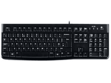 Charger l&#39;image dans la galerie, LOGITECH Clavier K120 AZERTY Noir (920-002482)
