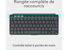 Charger l&#39;image dans la galerie, LOGITECH Clavier Keys-To-Go 2 AZERTY Graphite (920-012967)
