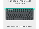 LOGITECH Clavier Keys-To-Go 2 AZERTY Graphite (920-012967)