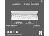 LOGITECH Clavier Keys-To-Go 2 AZERTY Gris (920-013007)