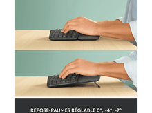 Charger l&#39;image dans la galerie, LOGITECH Clavier sans fil Ergo K860 AZERTY Noir (920-010104)
