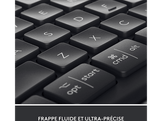 LOGITECH Clavier sans fil Ergo K860 AZERTY Noir (920-010104)
