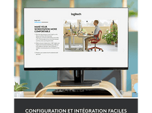 Charger l&#39;image dans la galerie, LOGITECH Clavier sans fil Ergo K860 AZERTY Noir (920-010104)
