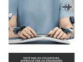 LOGITECH Clavier sans fil Ergo K860 AZERTY Noir (920-010104)