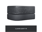 LOGITECH Clavier sans fil Ergo K860 AZERTY Noir (920-010104)