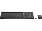 LOGITECH Clavier sans fil + Souris sans fil MK235 AZERTY BE Noir (920-007911)