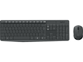 LOGITECH Clavier sans fil + Souris sans fil MK235 AZERTY BE Noir (920-007911)