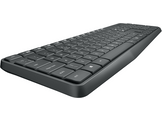 LOGITECH Clavier sans fil + Souris sans fil MK235 AZERTY BE Noir (920-007911)