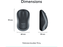 Charger l&#39;image dans la galerie, LOGITECH Clavier sans fil et Souris sans fil MK270 AZERTY Noir (920-004524)
