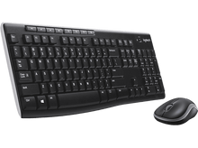 Charger l&#39;image dans la galerie, LOGITECH Clavier sans fil et Souris sans fil MK270 AZERTY Noir (920-004524)
