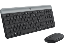Charger l&#39;image dans la galerie, LOGITECH Clavier sans fil et Souris sans fil MK470 AZERTY Noir (920-009194)
