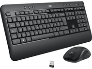 LOGITECH Clavier sans fil et Souris sans fil MK540 Advanced AZERTY Noir (920-008678)