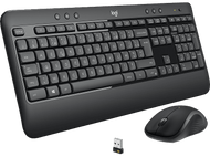 LOGITECH Clavier sans fil et Souris sans fil MK540 Advanced AZERTY Noir (920-008678)