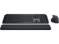 LOGITECH Clavier sans fil et Souris sans fil MX Master 3S MX Keys S Palm Repose-poignet MX Noir (920-011607)