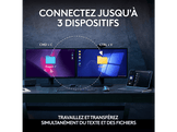 LOGITECH Clavier sans fil et Souris sans fil MX Master 3S MX Keys S Palm Repose-poignet MX Noir (920-011607)