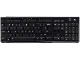 Clavier sans fil K270 QWERTZU Noir (920-003743)