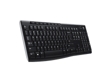 Charger l&#39;image dans la galerie, Clavier sans fil K270 QWERTZU Noir (920-003743)

