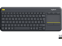 Charger l&#39;image dans la galerie, LOGITECH Clavier sans fil K400 Plus AZERTY Noir (920-007131)
