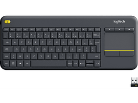 LOGITECH Clavier sans fil K400 Plus AZERTY Noir (920-007131)