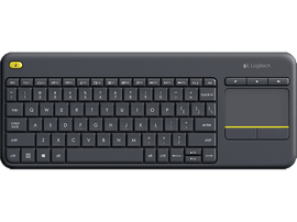 LOGITECH Clavier sans fil K400 Plus QWERTZU Noir (920-007133)