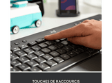 LOGITECH Clavier sans fil K650 Signature AZERTY Graphite (920-010920)