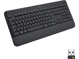 LOGITECH Clavier sans fil K650 Signature AZERTY Graphite (920-010920)