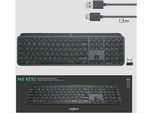 Charger l&#39;image dans la galerie, LOGITECH Clavier sans fil MX Keys AZERTY FR (920-009405)
