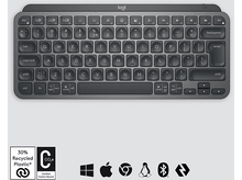 Charger l&#39;image dans la galerie, LOGITECH Clavier sans fil MX Keys Mini Illuminated AZERTY FR Graphite (920-010482)
