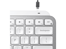 Charger l&#39;image dans la galerie, LOGITECH Clavier sans fil MX Keys Mini Illuminated AZERTY FR Pale Grey (920-010483)
