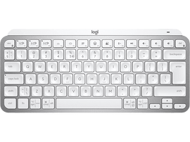 LOGITECH Clavier sans fil MX Keys Mini Illuminated AZERTY FR Pale Grey (920-010483)