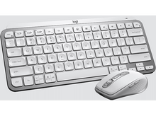 Charger l&#39;image dans la galerie, LOGITECH Clavier sans fil MX Keys Mini Illuminated AZERTY FR Pale Grey (920-010483)
