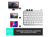 LOGITECH Clavier sans fil MX Keys Mini Illuminated AZERTY Gris (920-010483)