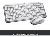 LOGITECH Clavier sans fil MX Keys Mini Illuminated AZERTY Gris (920-010483)