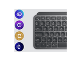 LOGITECH Clavier sans fil MX Keys Mini Illuminated QWERTZU Graphite (920-010485)