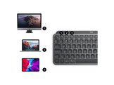LOGITECH Clavier sans fil MX Keys Mini Illuminated QWERTZU Graphite (920-010485)