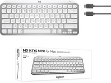 Charger l&#39;image dans la galerie, LOGITECH Clavier sans fil MX Keys Mini pour Mac AZERTY Gris (920-010520)
