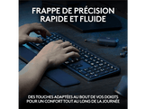 LOGITECH Clavier sans fil MX Keys S AZERTY Graphite (920-011574)
