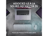 LOGITECH Clavier sans fil MX Keys S AZERTY Graphite (920-011574)
