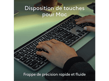 Charger l&#39;image dans la galerie, LOGITECH Clavier sans fil MX Keys S pour Mac AZERTY Blanc (920-011626)
