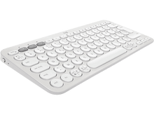 Charger l&#39;image dans la galerie, LOGITECH Clavier sans fil Pebble Keys 2 K380s AZERTY Blanc (920-011804)
