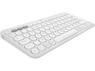 LOGITECH Clavier sans fil Pebble Keys 2 K380s AZERTY Blanc (920-011804) Sans fil Clavier sans fil Blanc