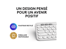 Charger l'image dans la galerie, LOGITECH Clavier sans fil Pebble Keys 2 K380s AZERTY Blanc (920-011804) Sans fil Clavier sans fil Blanc
