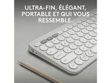 Charger l&#39;image dans la galerie, LOGITECH Clavier sans fil Pebble Keys 2 K380s AZERTY Blanc (920-011804)
