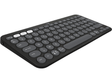 Charger l&#39;image dans la galerie, LOGITECH Clavier sans fil Pebble Keys 2 K380s AZERTY Noir (920-011803)
