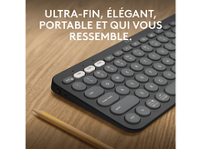 Charger l&#39;image dans la galerie, LOGITECH Clavier sans fil Pebble Keys 2 K380s AZERTY Noir (920-011803)
