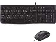 LOGITECH Clavier + Souris MK120 AZERTY BE Noir (920-002534)