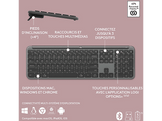 LOGITECH Clavier sans fil + souris MK950 Signature Slim AZERTY Noir (920-012485)