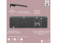 Charger l&#39;image dans la galerie, LOGITECH Clavier sans fil + souris MK950 Signature Slim AZERTY Noir (920-012485)
