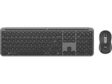 LOGITECH Clavier sans fil + souris MK950 Signature Slim AZERTY Noir (920-012485)