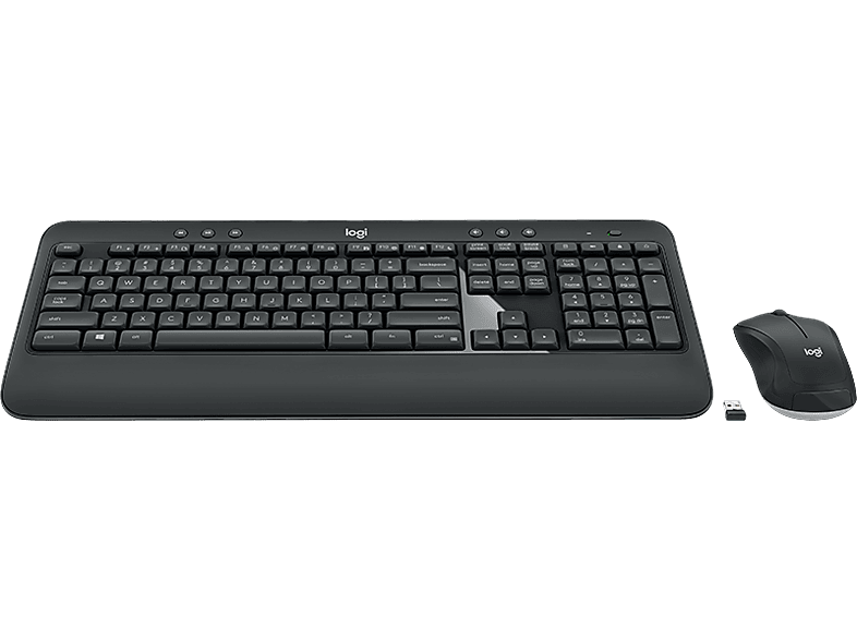 Clavier sans fil + souris sans fil MK540 Advanced QWERTZU Noir (920-008677)